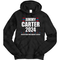 Jimmy Carter 2024 Carter 24 President Liberal Democrat Tie Dye Hoodie