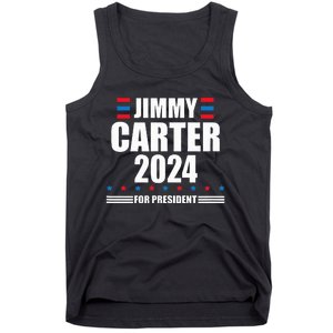 Jimmy Carter 2024 Carter 24 President Liberal Democrat Tank Top