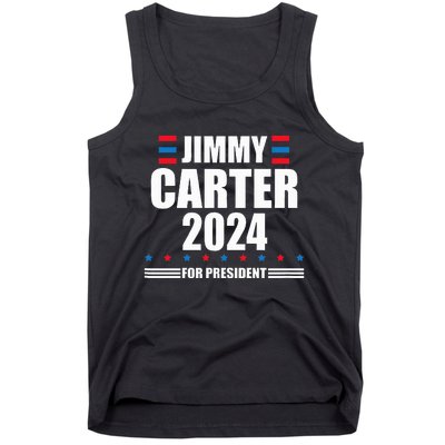 Jimmy Carter 2024 Carter 24 President Liberal Democrat Tank Top