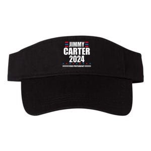 Jimmy Carter 2024 Carter 24 President Liberal Democrat Valucap Bio-Washed Visor