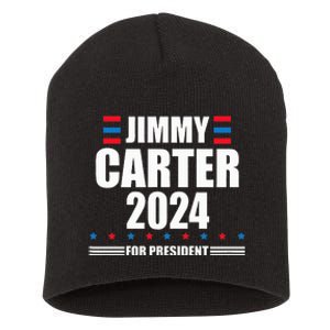 Jimmy Carter 2024 Carter 24 President Liberal Democrat Short Acrylic Beanie