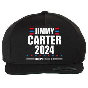 Jimmy Carter 2024 Carter 24 President Liberal Democrat Wool Snapback Cap