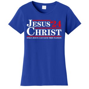 Jesus Christ 2024 Only Jesus Can Save This Nation Women's T-Shirt