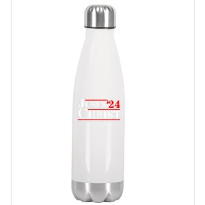 Jesus Christ 2024 Only Jesus Can Save This Nation Stainless Steel Insulated Water Bottle