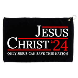 Jesus Christ 2024 Only Jesus Can Save This Nation Grommeted Golf Towel