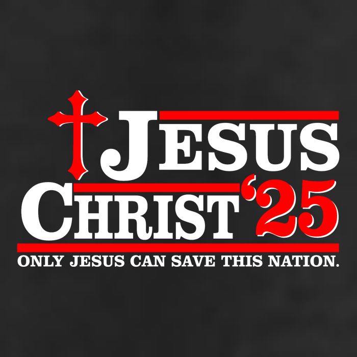 Jesus Christ 2025 Only Jesus Can Save This Nation Christian Catholic 7 Panel Mesh Trucker Snapback Hat