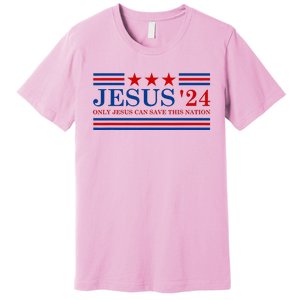 Jesus Christ 2024 President Usa Election Premium T-Shirt