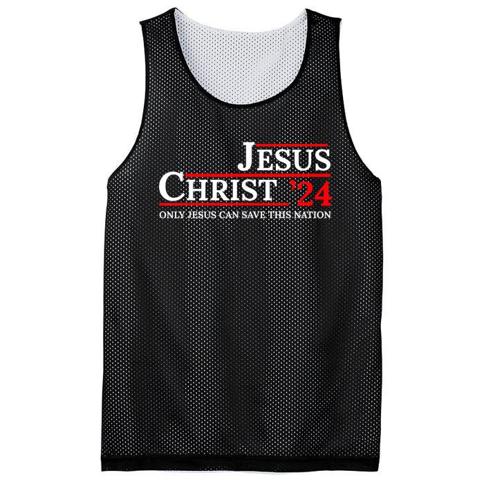 Jesus Christ 24 Only Jesus Can Save This Nation Mesh Reversible Basketball Jersey Tank