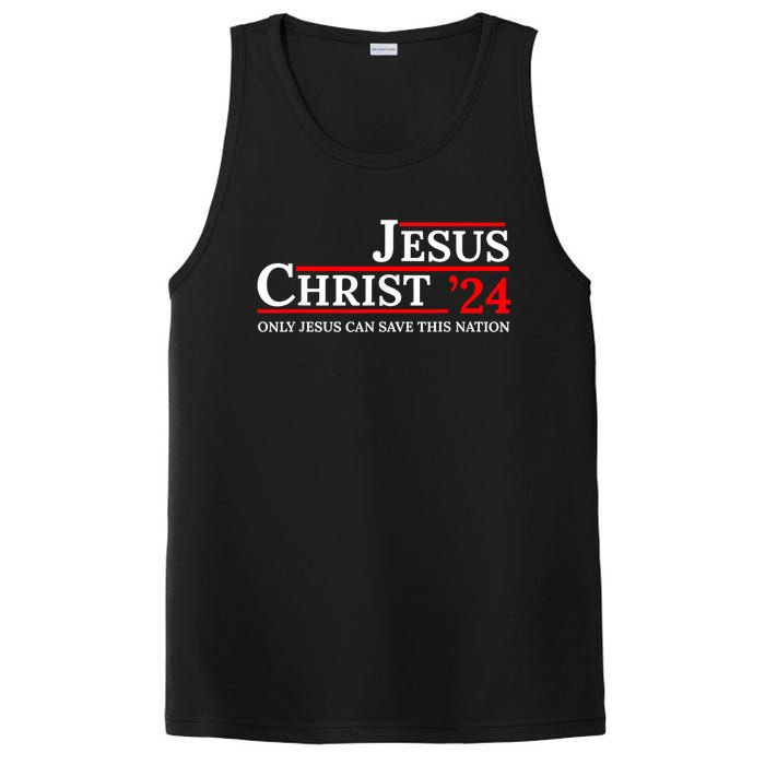 Jesus Christ 24 Only Jesus Can Save This Nation PosiCharge Competitor Tank