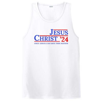 Jesus Christ 24 Only Jesus Can Save This Nation PosiCharge Competitor Tank