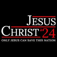 Jesus Christ 2024 Only Jesus Can Save This Nation Sustainable Bucket Hat