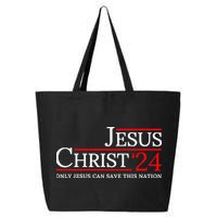 Jesus Christ 2024 Only Jesus Can Save This Nation 25L Jumbo Tote