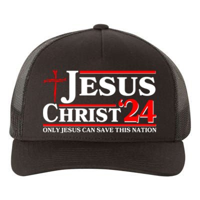 Jesus Christ 2024: The Ultimate Redeemer Only Jesus Can Save This Nation Yupoong Adult 5-Panel Trucker Hat