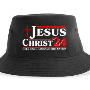 Jesus Christ 2024: The Ultimate Redeemer Only Jesus Can Save This Nation Sustainable Bucket Hat