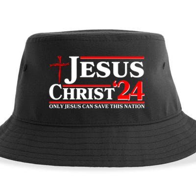 Jesus Christ 2024: The Ultimate Redeemer Only Jesus Can Save This Nation Sustainable Bucket Hat