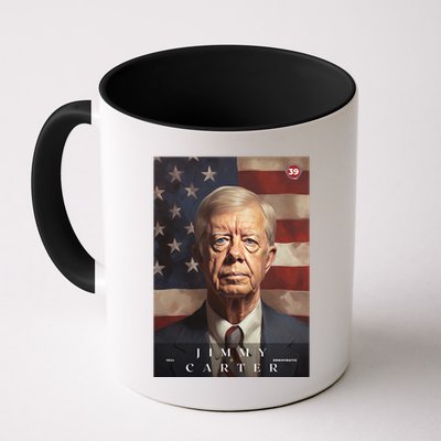 Jimmy Carter 39th President Of The United States Portrait Mug