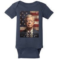Jimmy Carter 39th President Of The United States Portrait Baby Bodysuit