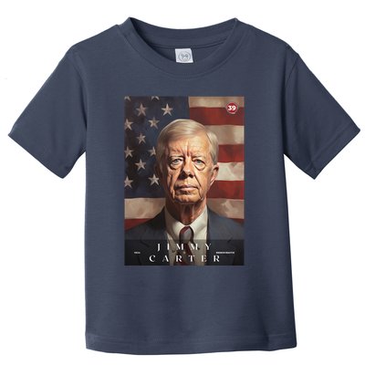 Jimmy Carter 39th President Of The United States Portrait Toddler T-Shirt