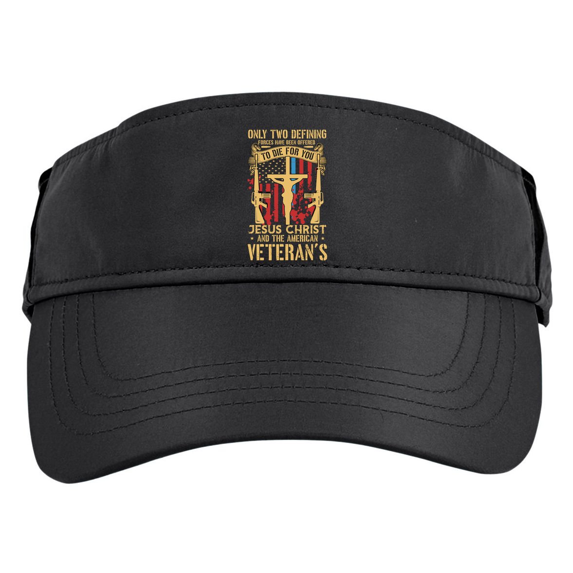 Jesus Christ And The American Veteran's Adult Drive Performance Visor