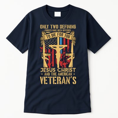 Jesus Christ And The American Veteran's Tall T-Shirt