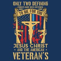 Jesus Christ And The American Veteran's Flatbill Hat