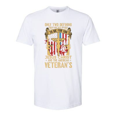 Jesus Christ And The American Veteran's Softstyle CVC T-Shirt