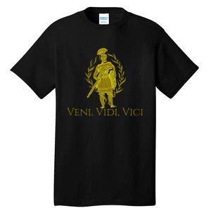 Julius Caesar Ancient Rome Veni Vidi Vici Tall T-Shirt