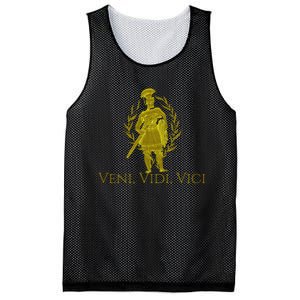 Julius Caesar Ancient Rome Veni Vidi Vici Mesh Reversible Basketball Jersey Tank