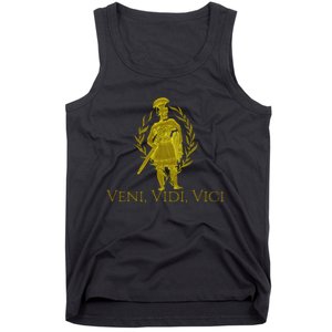 Julius Caesar Ancient Rome Veni Vidi Vici Tank Top