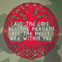 Joseph Campbell All The Gods All The Heavens All The Hells Are Within You Legacy Tie Dye Trucker Hat