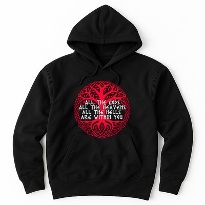 Joseph Campbell All The Gods All The Heavens All The Hells Are Within You Hoodie