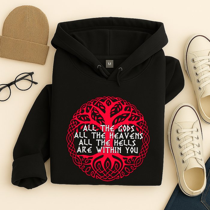 Joseph Campbell All The Gods All The Heavens All The Hells Are Within You Hoodie