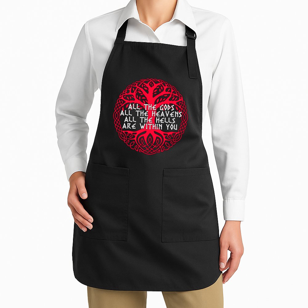 Joseph Campbell All The Gods All The Heavens All The Hells Are Within You Apron