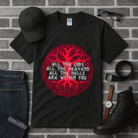 Joseph Campbell All The Gods All The Heavens All The Hells Are Within You Tall T-Shirt