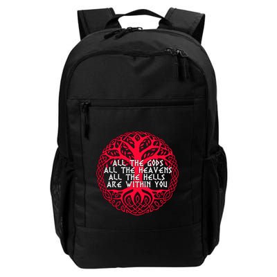 Joseph Campbell All The Gods All The Heavens All The Hells Are Within You Backpack