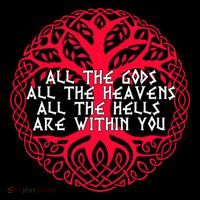 Joseph Campbell All The Gods All The Heavens All The Hells Are Within You Bucket Hat