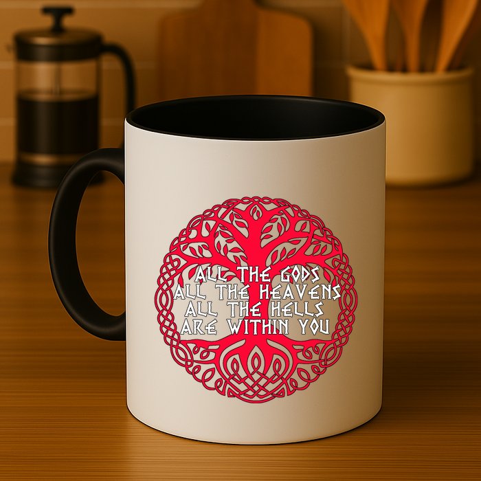 Joseph Campbell All The Gods All The Heavens All The Hells Are Within You Mug