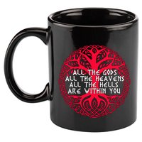 Joseph Campbell All The Gods All The Heavens All The Hells Are Within You 11oz C Handle Ceramic Mug