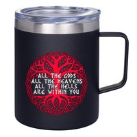Joseph Campbell All The Gods All The Heavens All The Hells Are Within You 12oz Stainless Steel Coffee Mug