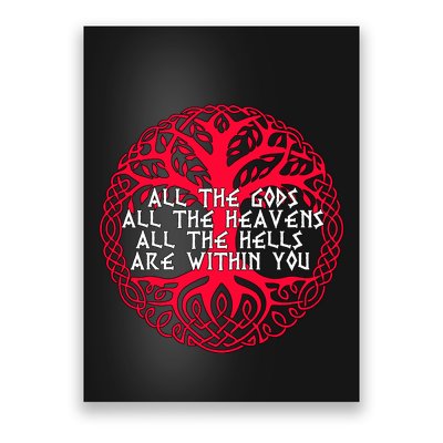 Joseph Campbell All The Gods All The Heavens All The Hells Are Within You Poster