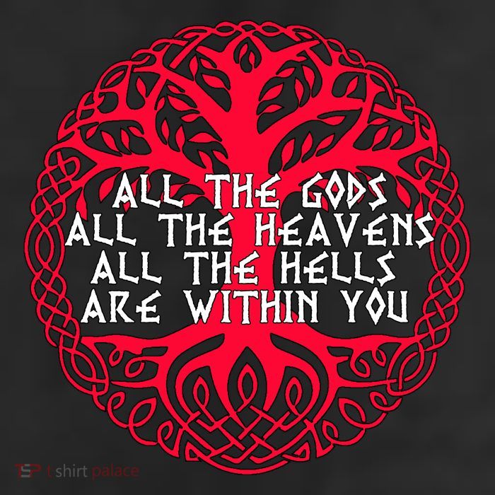 Joseph Campbell All The Gods All The Heavens All The Hells Are Within You 25L Jumbo Tote