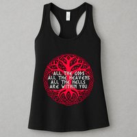 Joseph Campbell All The Gods All The Heavens All The Hells Are Within You Womens Tank Top