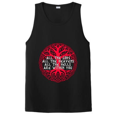 Joseph Campbell All The Gods All The Heavens All The Hells Are Within You PosiCharge Competitor Tank