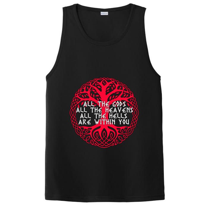 Joseph Campbell All The Gods All The Heavens All The Hells Are Within You PosiCharge Competitor Tank