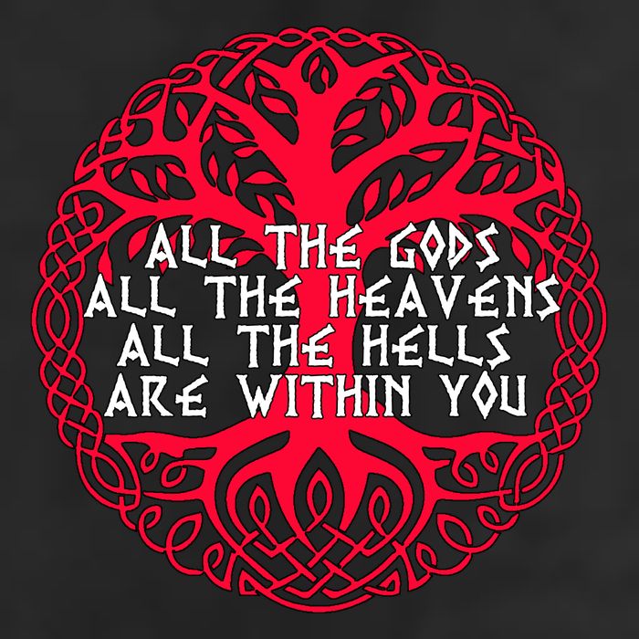 Joseph Campbell All The Gods All The Heavens All The Hells Are Within You Trucker Hat