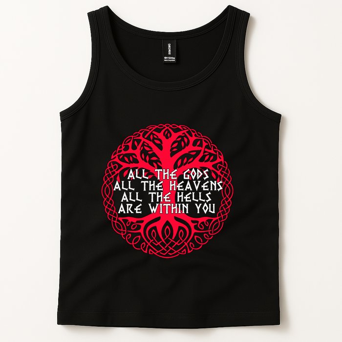 Joseph Campbell All The Gods All The Heavens All The Hells Are Within You Tank Top