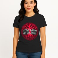 Joseph Campbell All The Gods All The Heavens All The Hells Are Within You Womens T-Shirt