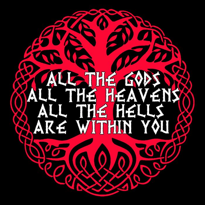 Joseph Campbell All The Gods All The Heavens All The Hells Are Within You Womens T-Shirt