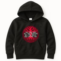 Joseph Campbell All The Gods All The Heavens All The Hells Are Within You Kids Hoodie