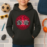 Joseph Campbell All The Gods All The Heavens All The Hells Are Within You Kids Hoodie